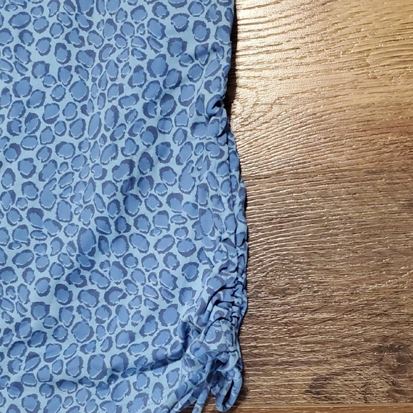 Southern Tide Blue Leopard Print  Mini Dress - Picture 4 of 7